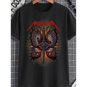 Metallica Butterfly Classic Rock T Shirt 159